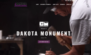 Screen capture from Dakota Monument website