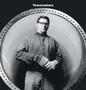 DMI Industries "Towernators" print ad