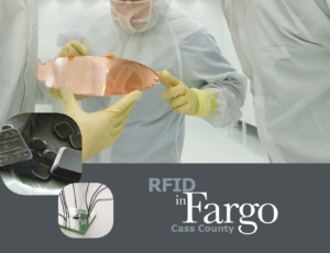 Snapshot from cover of brochure about RFID business in Fargo, N.D.