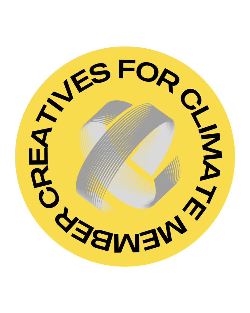 Creatives for Climate (C4C) membership badge.